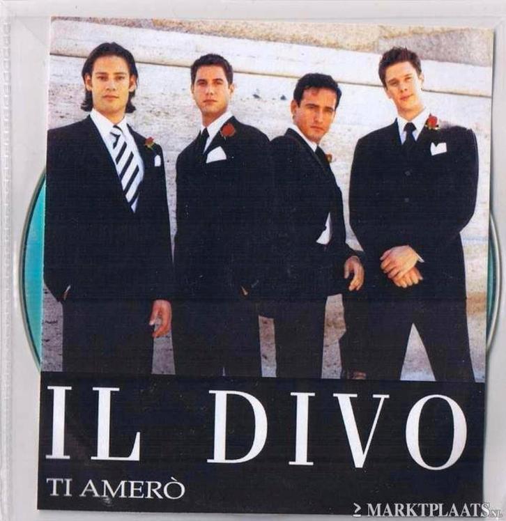IL Divo - Ti Ameró (PROMO), Cd's en Dvd's, Cd Singles, Zo goed als nieuw, Ophalen of Verzenden