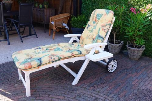 Hartman Ligbed Inclusief kussen, Tuin en Terras, Ligbedden, Gebruikt, Kunststof, Ophalen