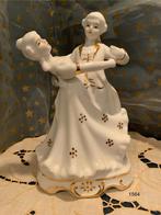 Vintage Porseleinen Beeldje Dansers PMI, Ophalen of Verzenden