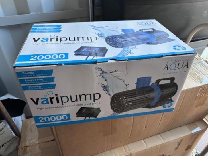 Varipump 20.000 Evolution Aqua nieuw in doos, Tuin en Terras, Vijver-toebehoren, Nieuw, Vijverpomp, Ophalen