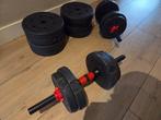 Halter /Dumbell set in nieuwstaat, Ophalen, Zo goed als nieuw, Borst, Dumbbell