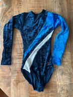 Turnpakje Tema Turn maat 128 -140, Sport en Fitness, Turnen, Blauw, Zo goed als nieuw, Turnpak(je), Kindermaat 122 t/m 140