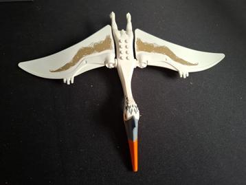 LEGO Dinosaur Quetzalcoatlus with Blue Eyes and Orange Jaw  beschikbaar voor biedingen
