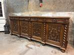 Zeer uniek antiek eiken dressoir / 260 cm breed, Ophalen