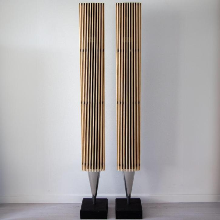 Houten fronten voor Beolab 8000 Bang & Olufsen, Audio, Tv en Foto, Luidsprekers, Nieuw, Front, Rear of Stereo speakers, 120 watt of meer