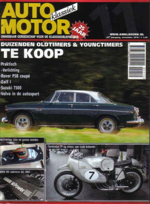 AMK 11 2010 : Rover P5 - BMW M3 Cabrio - Suzuki T500 - Golf, Boeken, Auto's | Folders en Tijdschriften, Gelezen, Algemeen, Ophalen of Verzenden