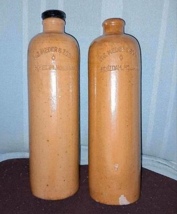 2x oude Jenever kruiken, Bols't Schiedam-Holland. beschikbaar voor biedingen