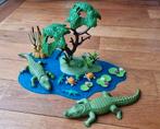 Playmobil Krokodillen in waterplas, Ophalen of Verzenden, Zo goed als nieuw