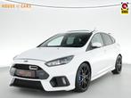Ford Focus RS 2.3 350pk |REMUS uitlaatsysteem|schuif/kantel, Auto's, Ford, Gebruikt, Zwart, 4 cilinders, Leder en Stof