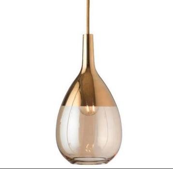 Ebb & Flow nieuwe handgeblazen gouden design hanglamp beschikbaar voor biedingen