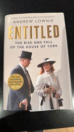 Entitled by Andrew Lownie ISBN 978-0-00-877545-2, Ophalen of Verzenden, Zo goed als nieuw