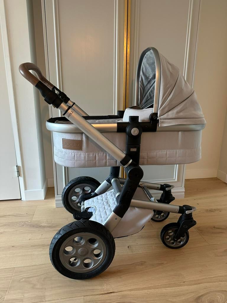 Joolz day Elephant Grey kinderwagen - Combi - Compleet, Ophalen of Verzenden, Zo goed als nieuw, Overige merken, Verstelbare duwstang