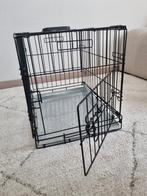 Zwarte metalen beeztees bench - maat XS, Dieren en Toebehoren, Hondenhokken, Ophalen of Verzenden, Zo goed als nieuw, Minder dan 75 cm