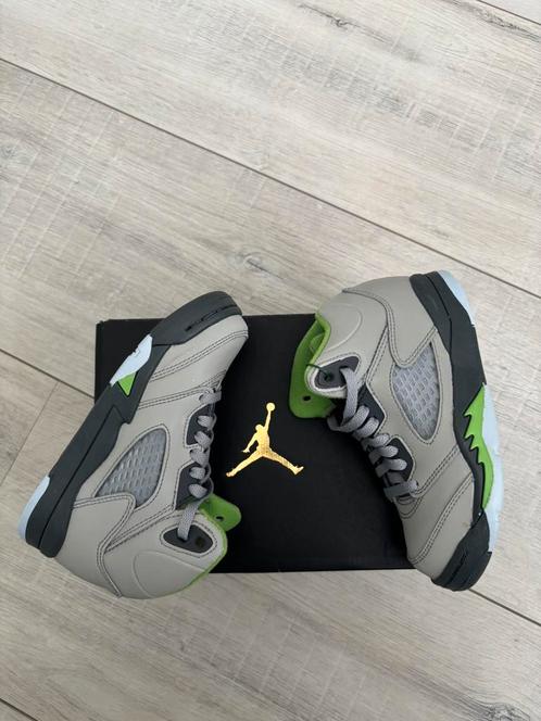 jordan 5 green bean maat 27,5, Kinderen en Baby's, Babykleding | Schoentjes en Sokjes, Zo goed als nieuw, Jongetje, Schoentjes