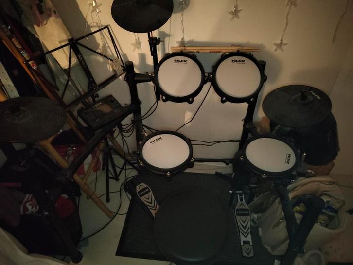 NUX DM-210 Elektronisch Drumstel, Muziek en Instrumenten, Drumstellen en Slagwerk, Gebruikt, Overige merken, Elektronisch, Ophalen