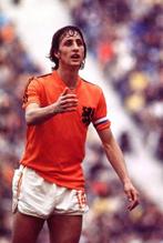 Org kleurenfoto Johan Cruijff finale Ned-Duitsland 7-7-1974, Verzamelen, Nieuw, Ophalen of Verzenden, Ajax, Poster, Plaatje of Sticker