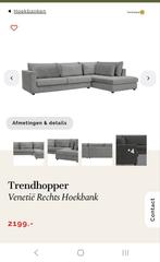 Eijerkamp Trendhopper Venetië hoek lounge hoekbank, Ophalen, Zo goed als nieuw, Hoekbank
