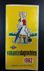 NS Vakantiedagtochten 1962 brochure, Verzamelen, Ophalen of Verzenden, Gebruikt, Trein