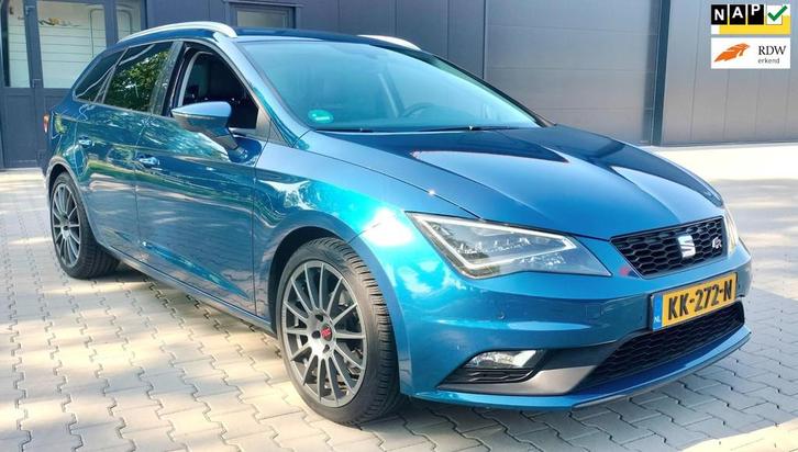 Seat Leon ST 1.0 EcoTSI Style Connect FR Camera PDC, Auto's, Seat, Bedrijf, Te koop, Leon, ABS, Achteruitrijcamera, Airbags, Airconditioning