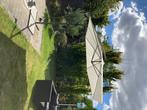 Parasol ecru 300 cm z.g.a.n., Ophalen, 2 tot 3 meter, Kantelbaar, Zweefparasol