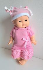 Paola reina gordi meisjes pop chinees 34 cm met kleding, Ophalen of Verzenden, Gebruikt, Babypop