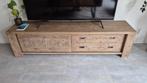 Tv meubel teak hout landelijk / industrieel, Ophalen, 150 tot 200 cm, Zo goed als nieuw, Minder dan 100 cm