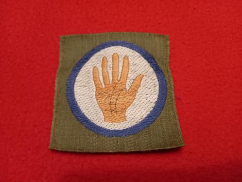 WO1/WOI/WW1/WWI : US Schouder-Badge 93rd Infantry Division, Verzamelen, Militaria | Algemeen, Landmacht, Embleem of Badge, Overige gebieden