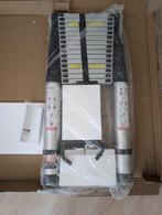 Telescopic Aluminum Ladder, Doe-het-zelf en Verbouw, Ladders en Trappen, Ophalen, Nieuw, Ladder, Opvouwbaar of Inschuifbaar