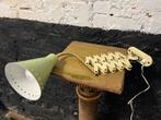 Vintage mid ventury Hala schaarlamp creme groen, Ophalen of Verzenden, Gebruikt, Metaal, Vintage Hala mid century design
