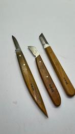 3 Pfeil houtsnijmesjes ( swiss made carvingtools houtsnijden, Ophalen of Verzenden, Gebruikt, Meerdere media
