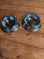 Metalen water en voerbakje kat., Dieren en Toebehoren, Ophalen