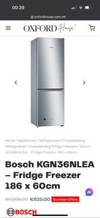 BOSCH Koelkaast KGN36NLEA, Ophalen, Zonder vriesvak, 200 liter of meer, 160 cm of meer