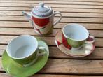 Taitù theepot en kop/schotel stapelbaar, Huis en Inrichting, Keuken | Servies, Ophalen, Zo goed als nieuw, Overige stijlen, Kop(pen) en/of Schotel(s)