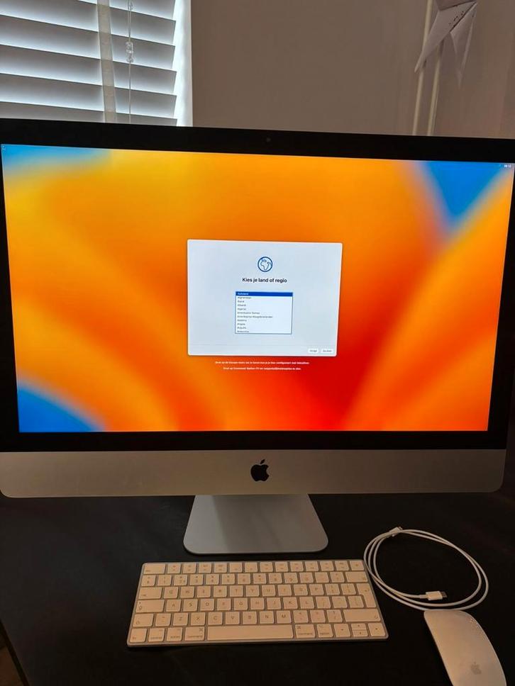 Apple IMAC 27 inch 3,4 GHZ Quad-Core Intel Core i5 (2017), Computers en Software, Apple Desktops, Zo goed als nieuw, iMac, Onbekend