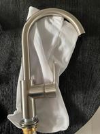 Keukenkraan badkamer wastafelkraan mengkraan rvs en chroom, Minder dan 50 cm, Nieuw, Ophalen of Verzenden, Minder dan 25 cm