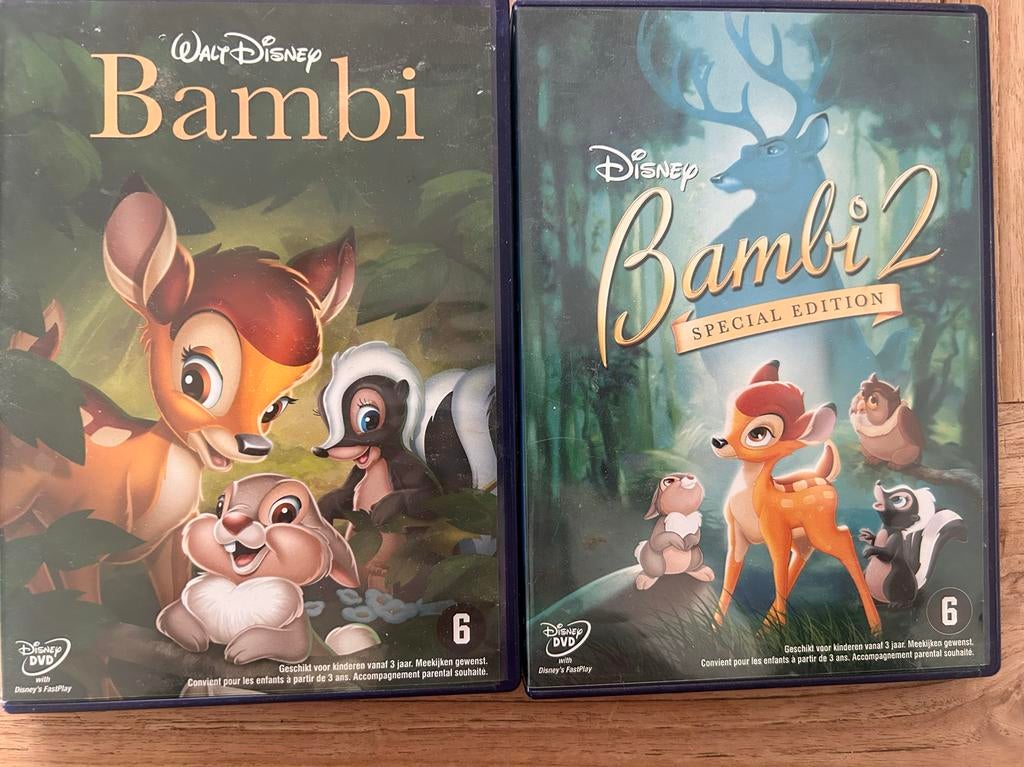 Bambi DVD - Disney Klassieker, Gebruikt, Alle leeftijden, Ophalen of Verzenden, Dieren