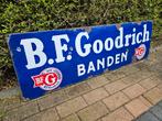 BF Goodrich Emaille Reclamebord - 150x45 cm, Verzamelen, Merken en Reclamevoorwerpen, Ophalen, Gebruikt, Reclamebord