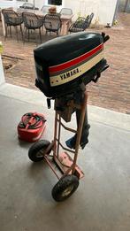 Buitenboordmotor Yamaha 5pk 2t, Watersport en Boten, Ophalen, Gebruikt, Motor en Techniek, Zeilboot of Motorboot
