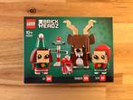 LEGO 40353 BrickHeadz Reindeer, Elf & Elfie, Kinderen en Baby's, Speelgoed | Duplo en Lego, Ophalen of Verzenden, Nieuw, Complete set