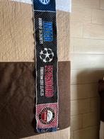 AC Milan - Feyenoord of Inter - Feyenoord wedstrijd sjaal !!, Verzamelen, Ophalen of Verzenden