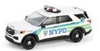 GREENLIGHT COLLECTIBLES Ford POLICE INTERCEPTOR NYPD 1:64, Verzenden, Nieuw