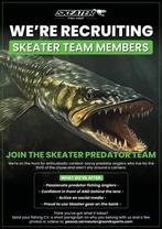 SKEATERS EXTRACTA DEADBAIT EN FOX ONTHAKINGSMAT, Ophalen, Zo goed als nieuw, Complete set