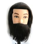 Kappershoofd Met Baard / Oefenhoofd Kapper Barber Kapperskop, Diversen, Schoolbenodigdheden, Verzenden, Nieuw