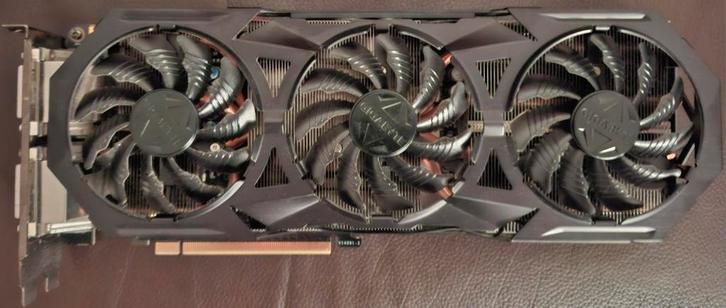 Gigabyte GTX970, Computers en Software, Videokaarten, Zo goed als nieuw, Nvidia, PCI-Express 3.0, GDDR5, HDMI, DisplayPort, DVI