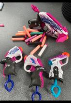 4x Nerf PINK REBELLE, Ophalen of Verzenden, Zo goed als nieuw