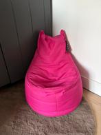 Leuke roze poef, Huis en Inrichting, Zitzakken, Ophalen of Verzenden, Zo goed als nieuw, Roze, Zitzak