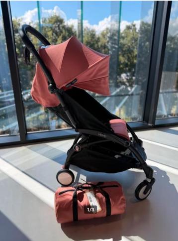 Stokke Yoyo³: Frame zwart, zitje en voetenzak Ginger beschikbaar voor biedingen