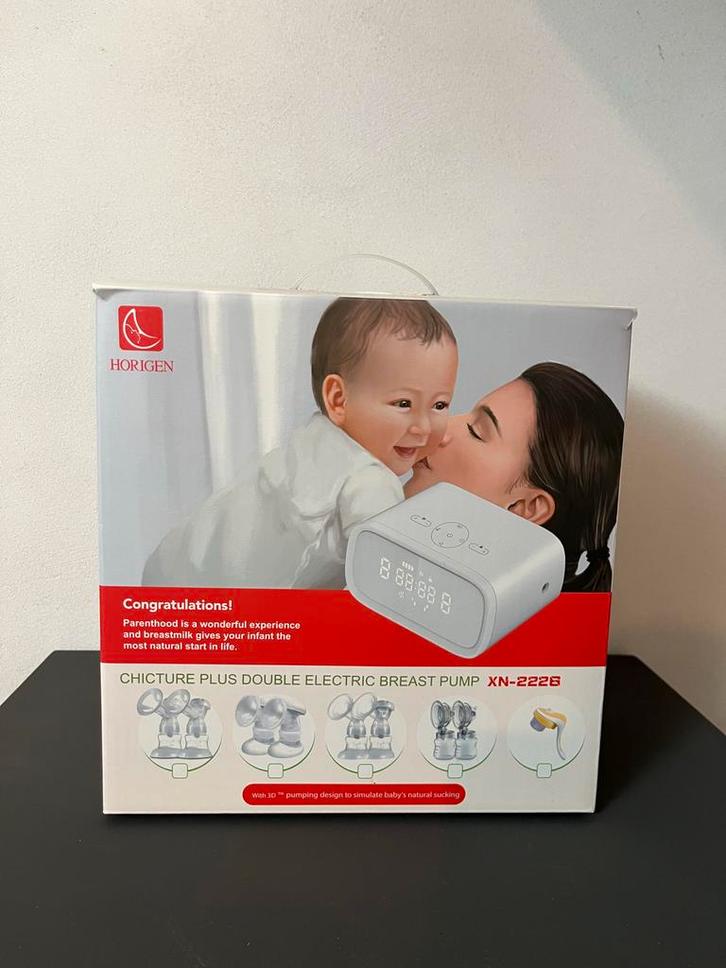 Horigen Chicture Dubbele Borstkolf Compleet, Kinderen en Baby's, Babyvoeding en Toebehoren, Gebruikt, Borstkolf, Ophalen of Verzenden