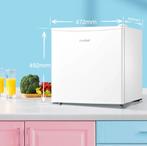 TK: 1x compact koelkast Comfee RCD50WH2 ZGAN met handleiding, Witgoed en Apparatuur, Zonder vriesvak, 200 liter of meer, Zo goed als nieuw