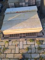 Gratis betonbandjes, grote tegels en stoeptegels, Tuin en Terras, Ophalen, Gebruikt, Overige typen, 5 tot 10 m²